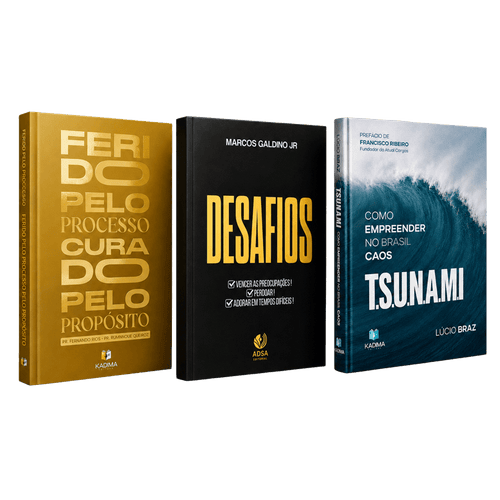 Kit Propósito no Caos com os três livros